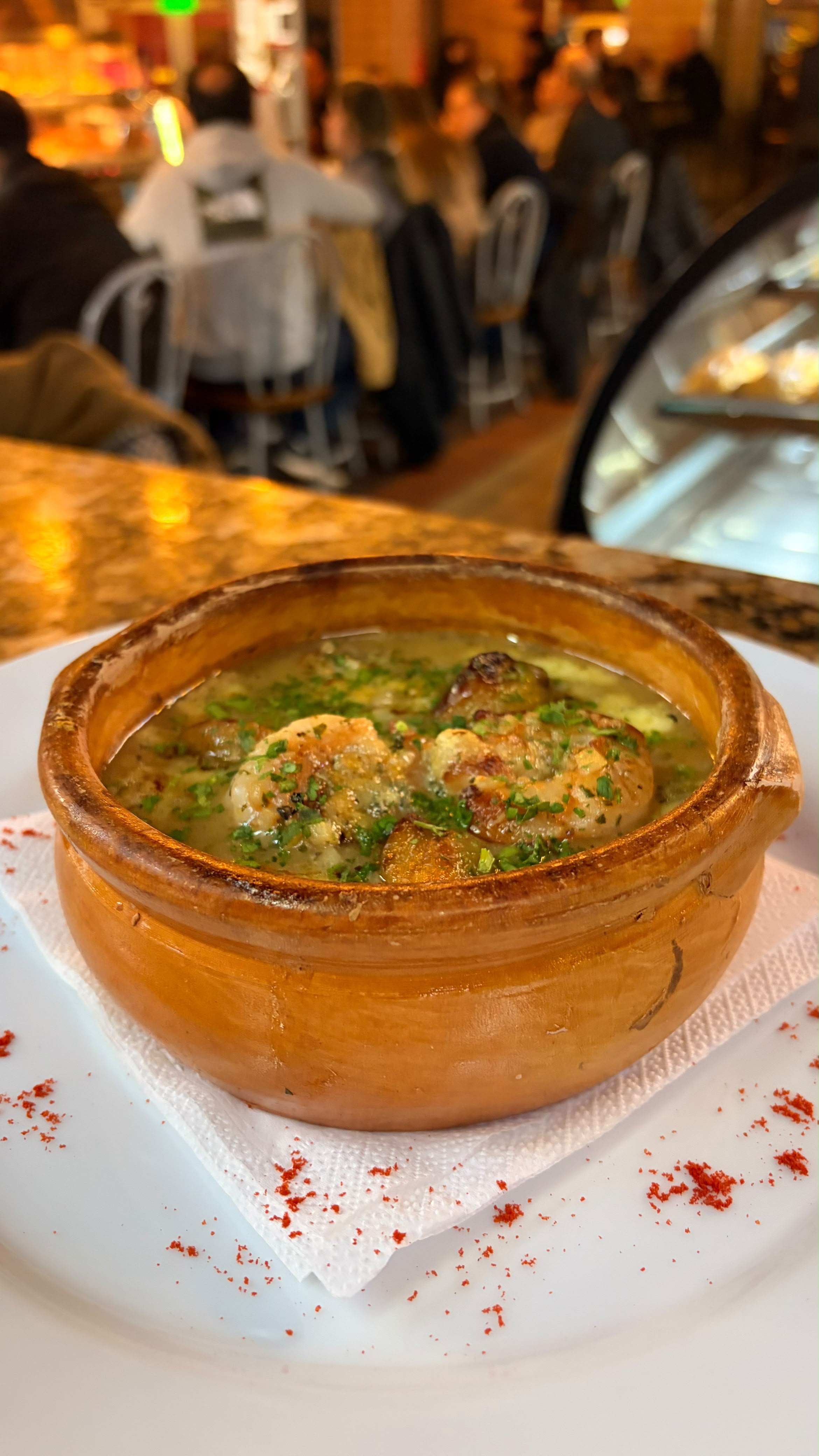 Camarones al Ajillo